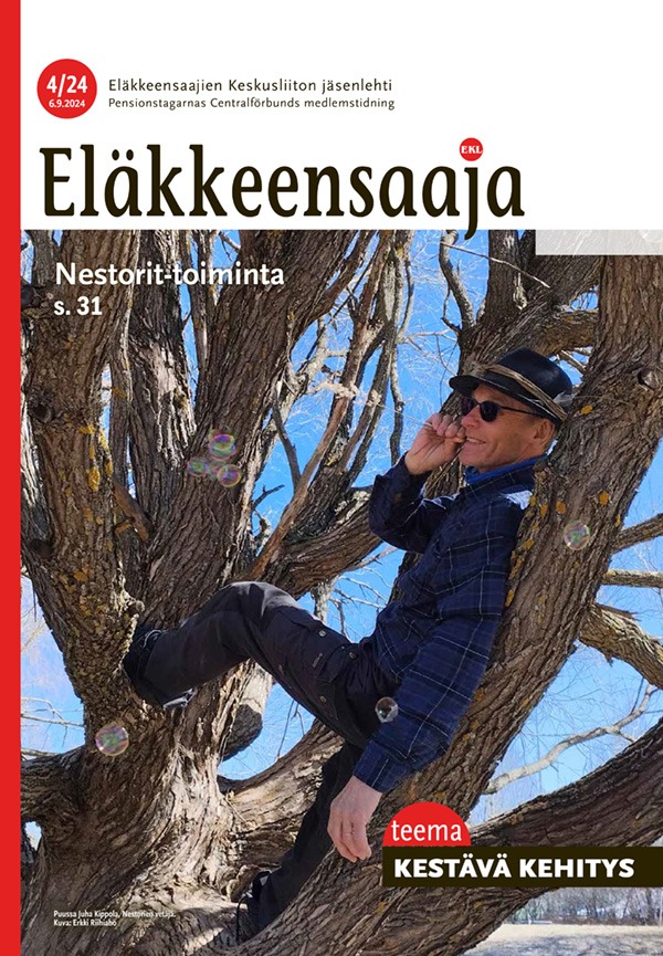 Kansikuva Eläkkeensaaja 2025