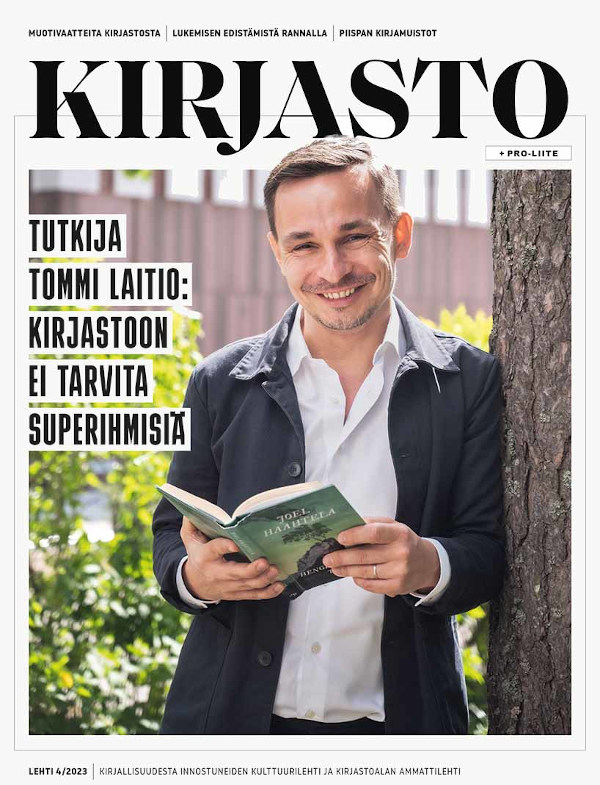 Kirjastolehti kansi