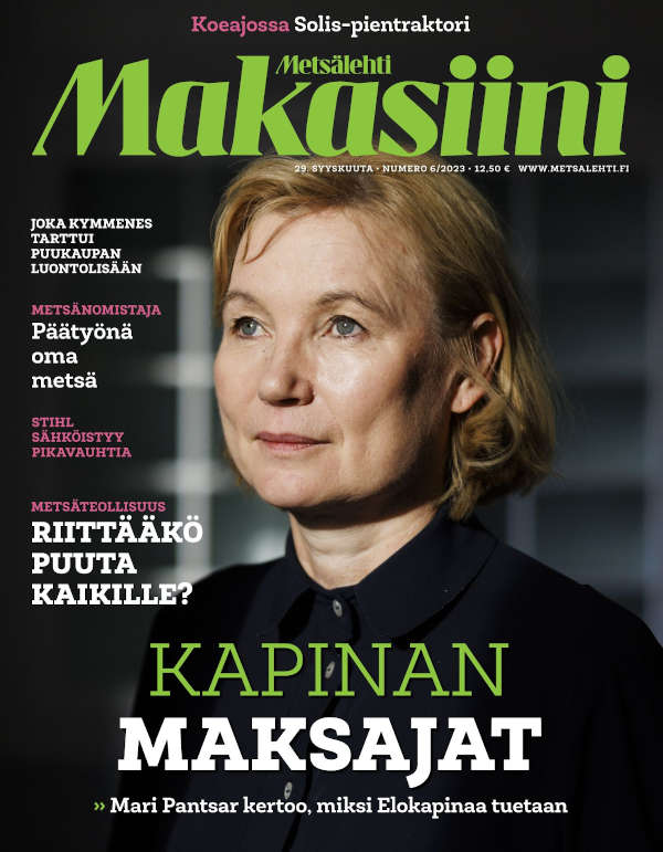 Metsälehti Makasiini kansi