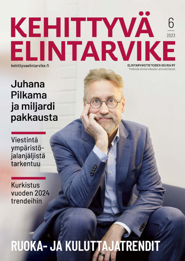 Kansikuva Kehittyvä Elintarvike 2024