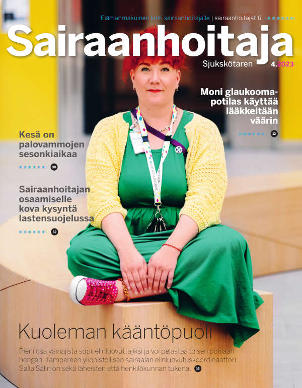 Sairaanhoitaja kansi